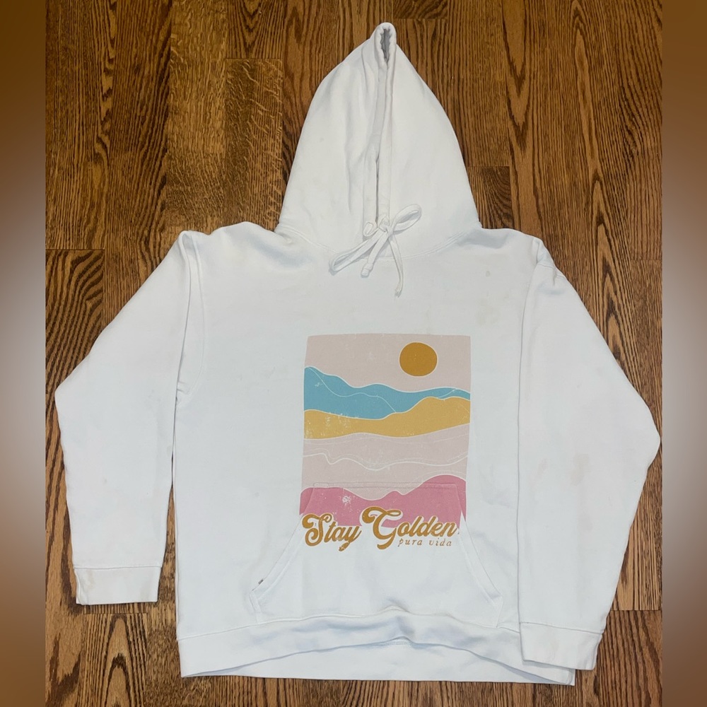 Women’s Large Pura Vida Hoodie Sweatshirt